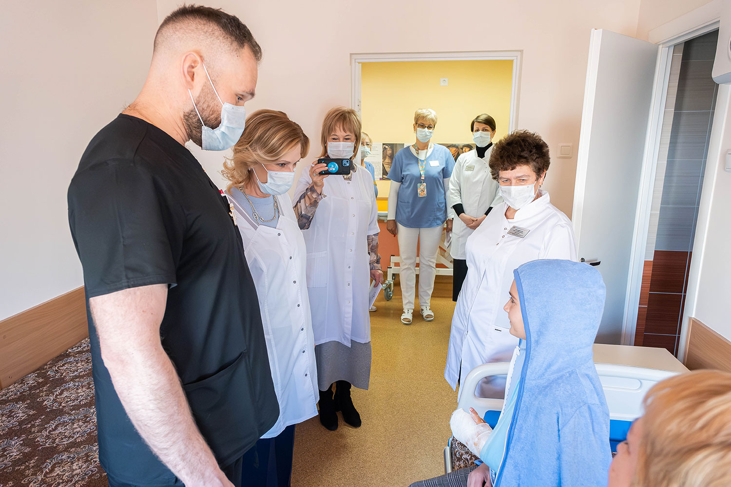 Заместитель председателя Совета Федерации Российской Федерации Инна Святенко посетила Российскую детскую клиническую больницу
