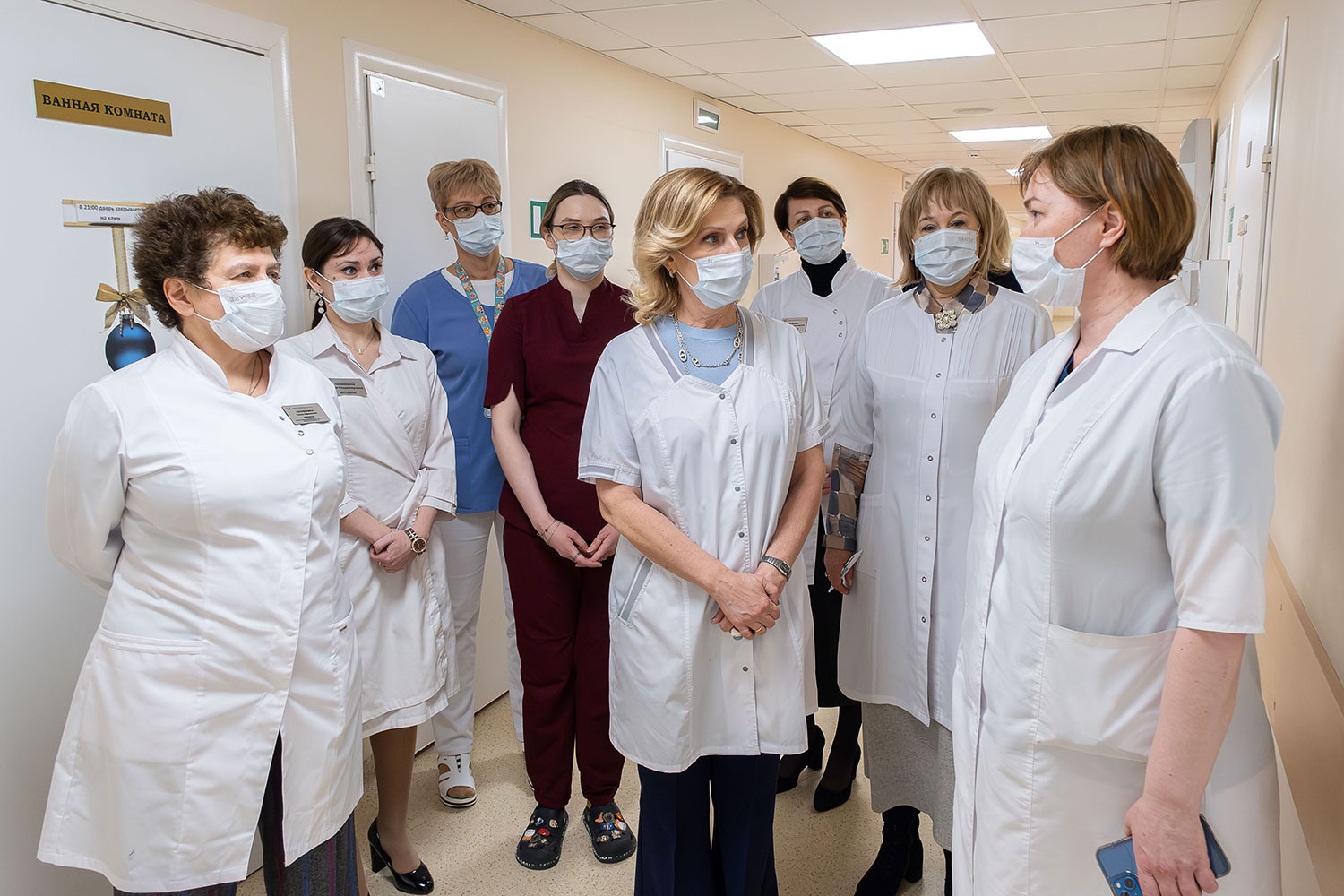 Заместитель председателя Совета Федерации Российской Федерации Инна Святенко посетила Российскую детскую клиническую больницу