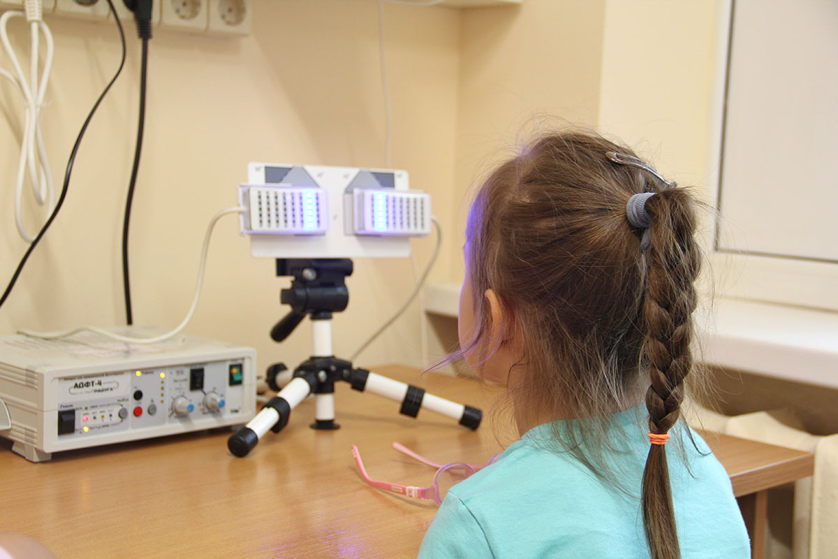 Кабинет охраны зрения открылся в Консультативно-диагностическом центре Российской детской клинической больницы