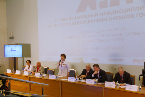 Открытие XIII Международного междисциплинарного конгресса по заболеваниям органов головы и шеи состоялось в РДКБ